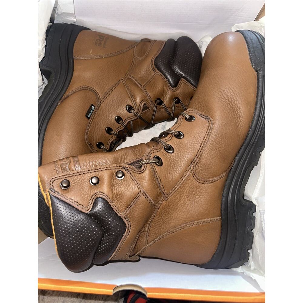 Timberland Men's TiTAN EV 8" Composite Toe Waterproof Work Boot Size 10.5
